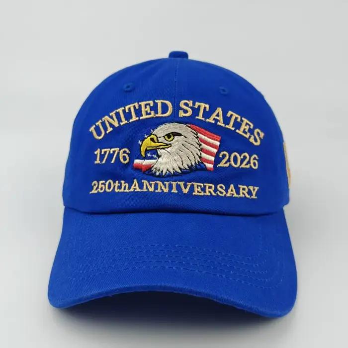 Casquette du 250e anniversaire des États-Unis, casquettes de baseball patriotiques, casquettes de ba