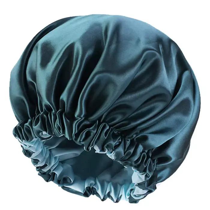 Bonnet en satin, bonnet en soie, bonnet de nuit pour dormir - Bonnet souple en satin pour cheveux na