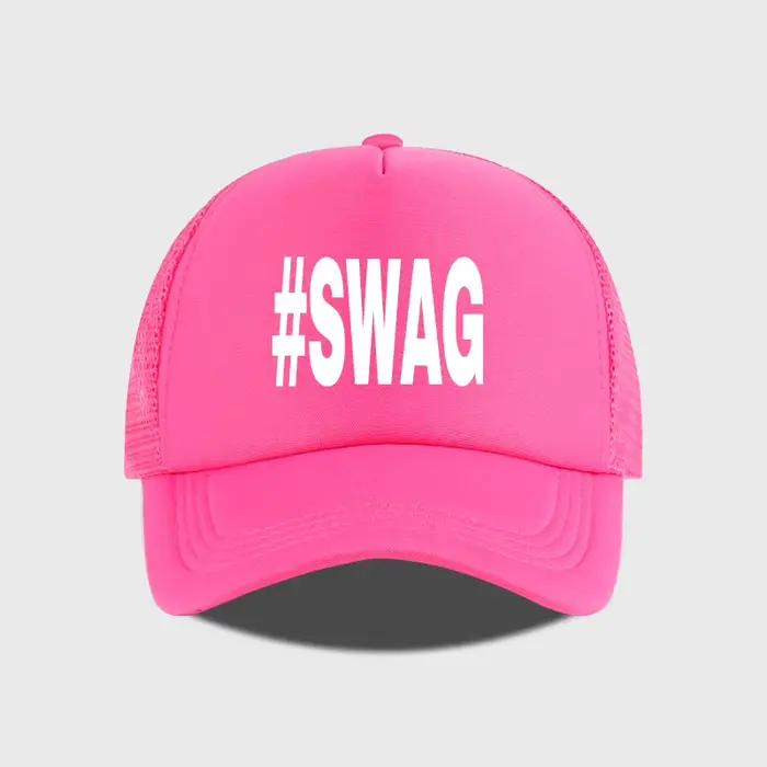 # Casquette en maille éponge SWAG Bold – Chapeau de soleil léger, respirant et réglable pour le hip-