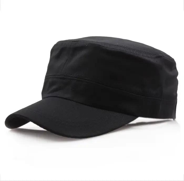 Chapeaux militaires unisexes, casquette décontractée à la mode, en coton de haute qualité, casquette