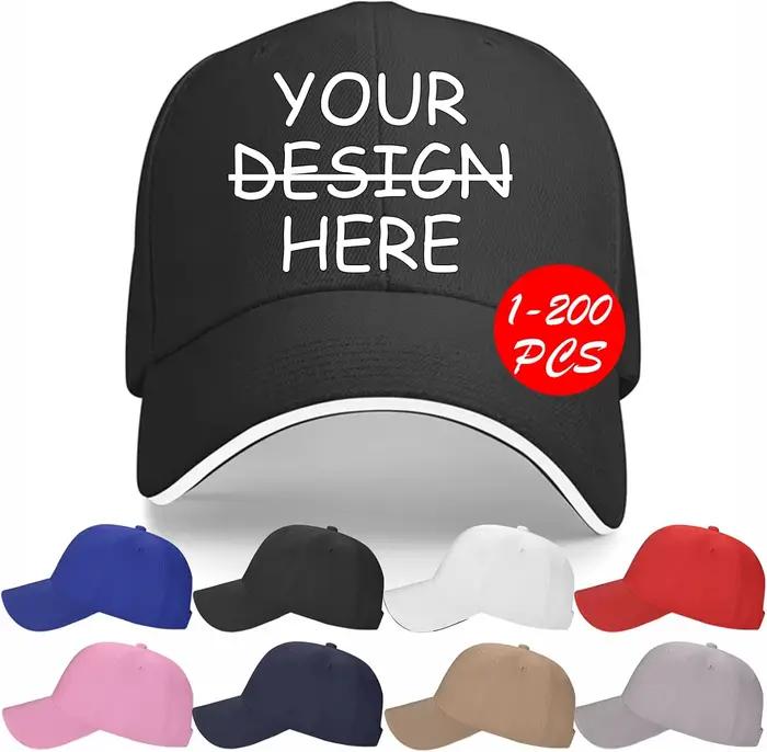 Casquettes de Baseball personnalisées Casquette personnalisée pour ami maman papa chapeaux personnal