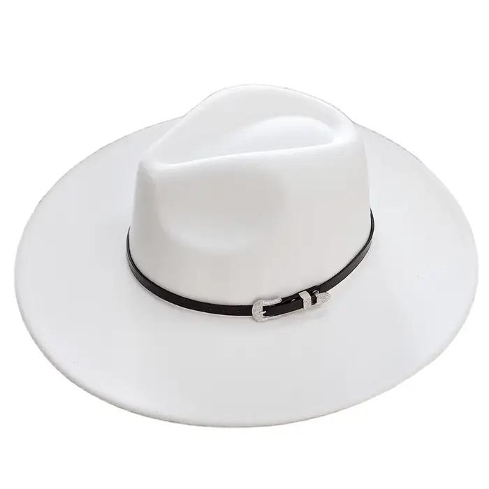 Chapeau Fedora classique en feutre pour hommes et femmes, Style Vintage britannique, accessoire de c