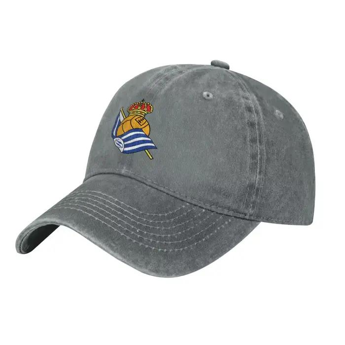 Casquette de Baseball à visière pour hommes et femmes, chapeau à la mode, Real Sociedad