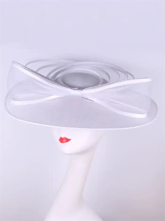 Mariée pilulier rouge Fascinator Chapeau Femme mariage Chapeau femmes événement formel thé chapeller