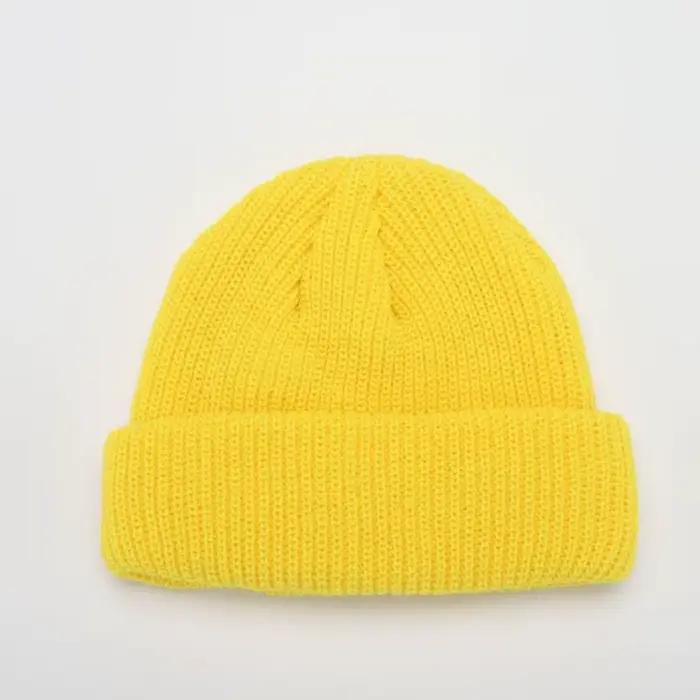 Chapeaux pour femmes bonnet noir tricoté chapeau hiver hommes chapeaux femmes bonnets pour dames Sku