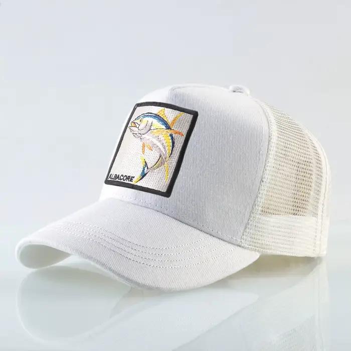 Casquette de Baseball en maille respirante pour femmes, casquette de camionneur avec Patch Albacore,