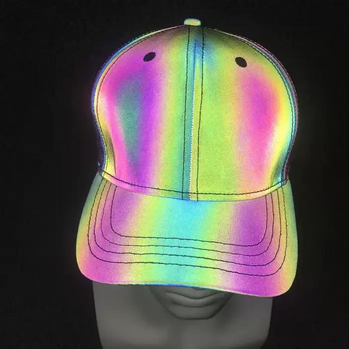 Chapeaux lumineux réfléchissants, chapeau de Baseball coloré européen, Hip Hop, veilleuse arc-en-cie