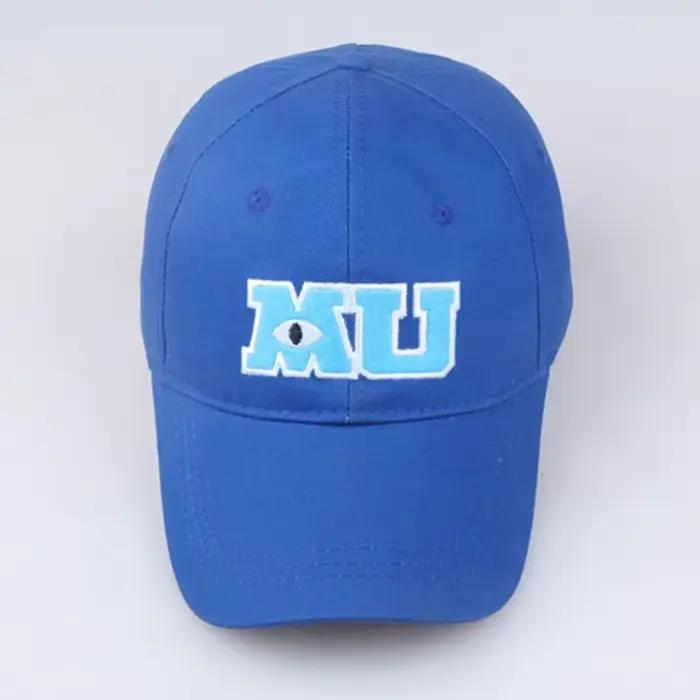 Pixar Monster University MU Casquette de Baseball pour hommes femmes Sullivan Sulley Mike broderie C