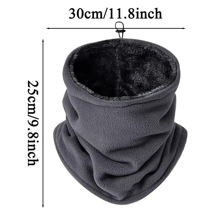 Cache-cou hiver moto chaud polaire cou extérieur plus chaud coupe-vent écharpe Camping randonnée Ski