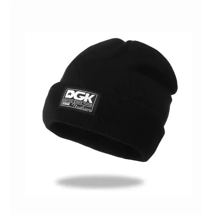 Chapeau en tricot unisexe chaud et polyvalent pour l'automne et l'hiver