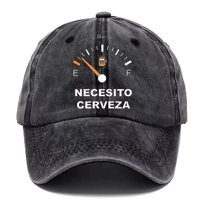 Casquettes de baseball de printemps et d'été, casquettes de protection solaire délavées en bec de ca
