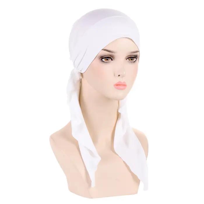 Bonnet turban chimio pour femme, Skullies, bonnet pour fille, bandanas au design traditionnel, tête 