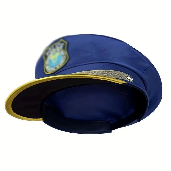 1 chapeau plat bleu mignon à la mode pour toutes les saisons |   Fête de carnaval de cosplay pour le