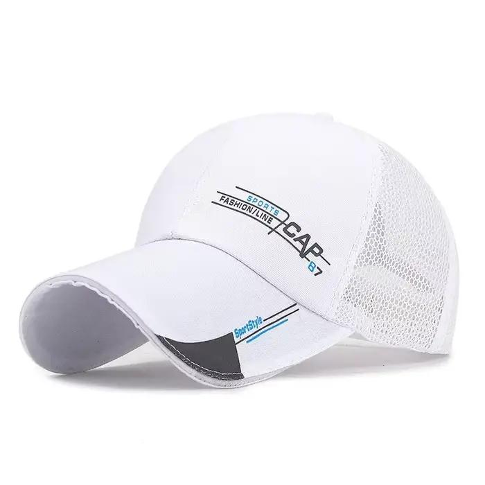 Casquettes de baseball en toile pour hommes, printemps et automne, casquette à visière, crème solair