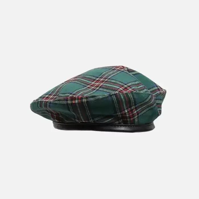 Luxueux femmes béret chapeau mode dames en plein air voyage Plaid peintre chapeau unisexe adulte quo