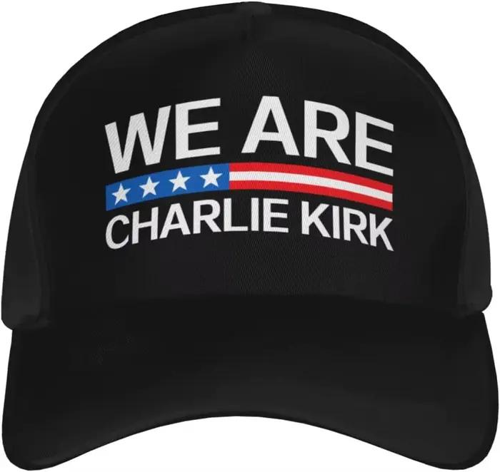 Nous sommes Charlie Kirk Trucker Hat Rip Charlie Kirk 1993-2025 Casquette de baseball pour hommes et