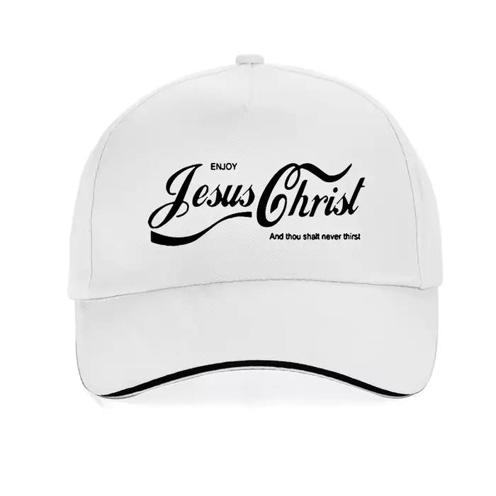 Casquette de baseball unisexe en coton, avec image de Jésus-Christ, le vrai roi, drôle, pour hommes,