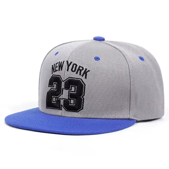 Nouvelle Casquette de Baseball Tendance 2026, Casquette Brodé 23 NEW YORK à Visière Plate, Casquette