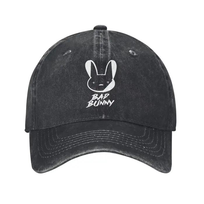 Bad Bunny In Panama Hat Un Verano Sin Ti Album Casquette de baseball décontractée Chapeau de camionn