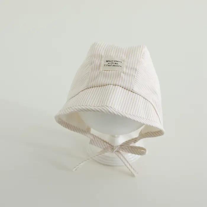 Casquette fœtale respirante et douce pour bébé, Protection UV à large bord, Bonnet pour bébé, chapea
