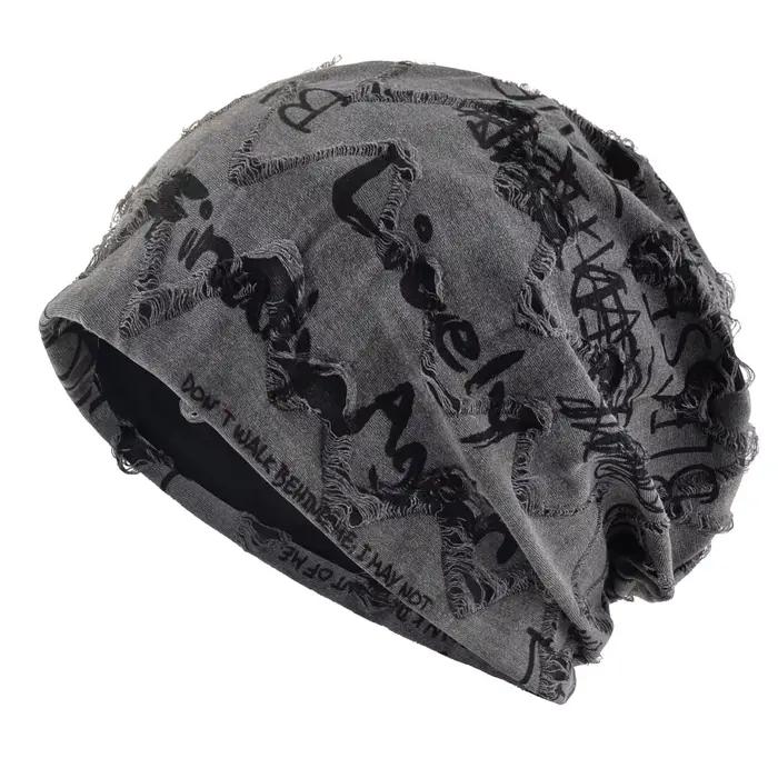 Mode Hip Hop bonnets chapeaux pour hommes femmes printemps été mince Bonnet Gorras unisexe Streetwea