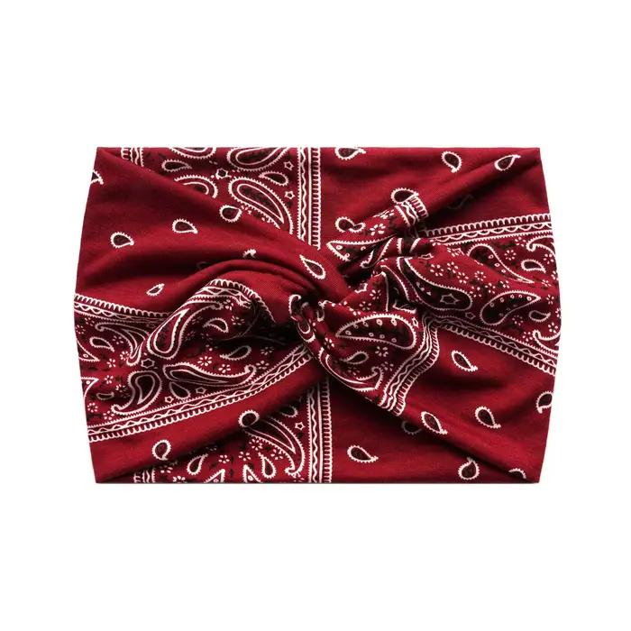 Bandeaux larges torsadés pour femmes, Turban Extra Large, bandeau d'entraînement, mode Yoga, Boho, a
