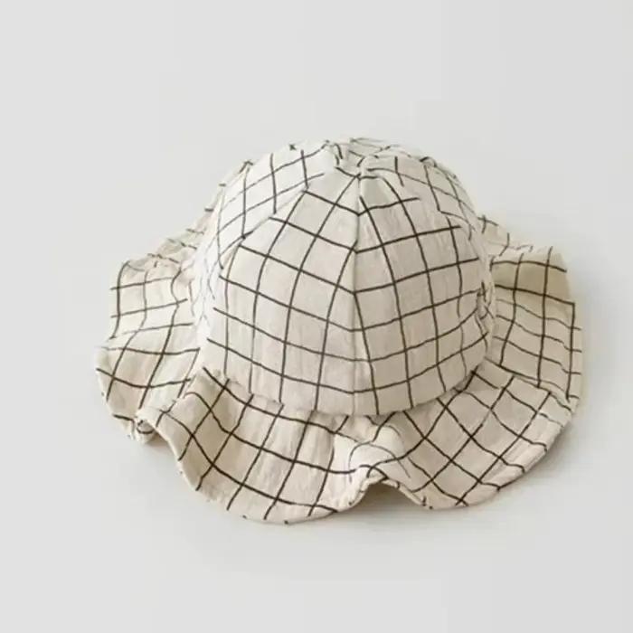 Chapeau d'été pour bébés filles, accessoires pour nourrissons, plage, soleil, plein air, grand bord,