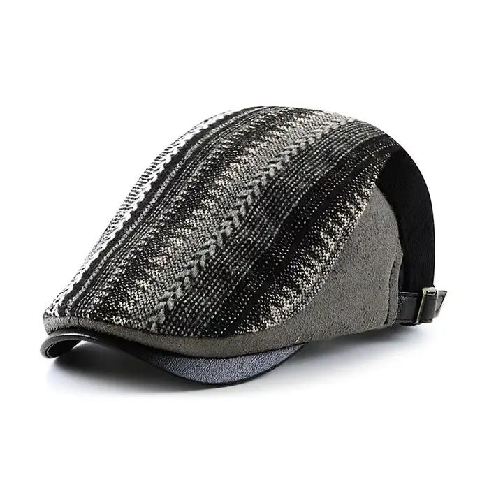 Chapeaux de gavroche réglables pour hommes, casquette plate pour hommes, chauffeur de taxi irlandais