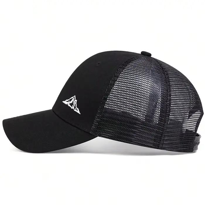 Casquettes de baseball brodées unisexes, filet de montagne, chapeaux décontractés réglables, chapeau