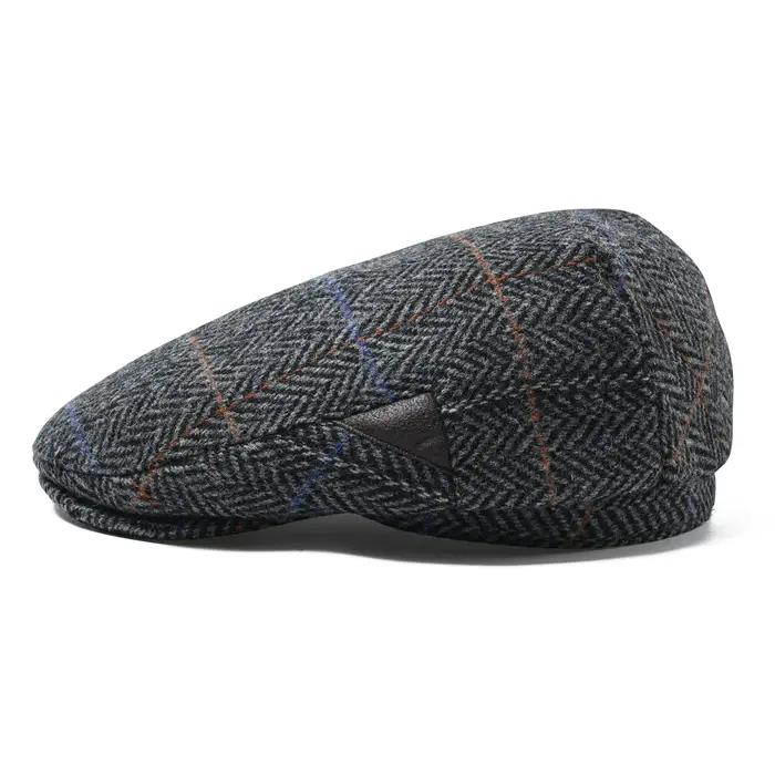 Casquette plate irlandaise en laine tweed pour homme JANGOUL, style Gatsby, casquette de newsboy déc