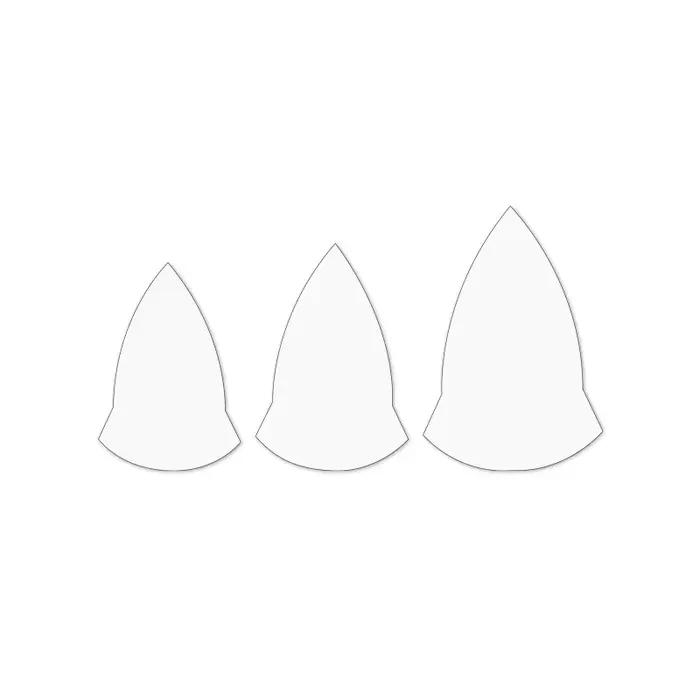 YOMDID 3 pièces modèle de couture de chapeau de pétale bricolage modèle de chapeau de soleil modèle 