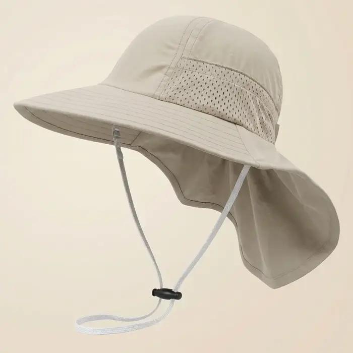 Chapeau de soleil pour enfants pour l'été, chapeau de soleil pour bébé, casquette de protection sola