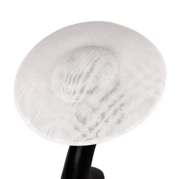 Chapeau bibi vintage pour femme, couleur unie, en maille, à large bord, style années 20, accessoire 