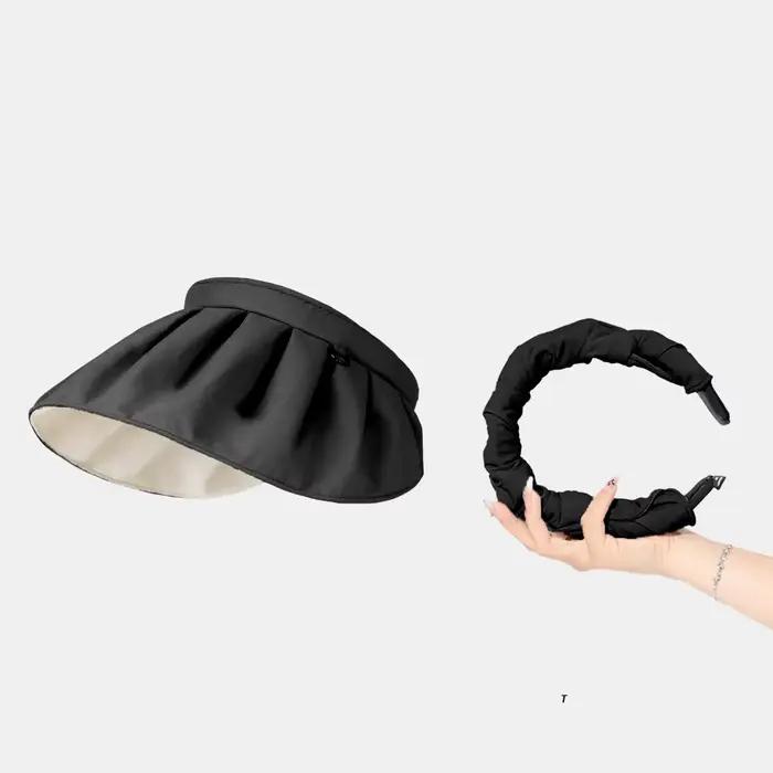 Casquette de protection solaire tendance et élégante pour femme, avec protection UV, visière large p