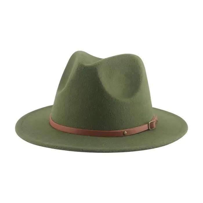 chapeau femme chapeau homme chapeau femme luxe Chapeaux pour femmes et enfants, 52cm, ceinture solid