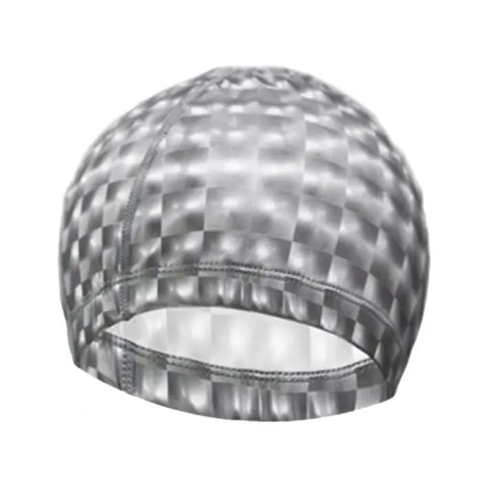 Bonnet de bain pour adultes à cheveux longs, résistant à l'eau, antidérapant, pour hommes et femmes,