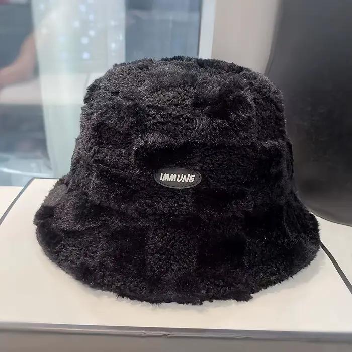 Chapeau de pêcheur à motifs de grille pour femmes, célébrité d'internet chaleureuse, chapeau de bass