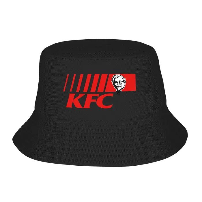 Chapeau de pêcheur Kentucky Fried Chicken pour unisexe, chapeaux de pêcheur décontractés, casquettes