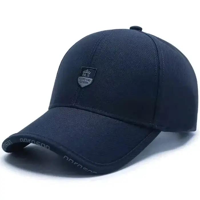 Casquette de baseball en promotion avec marque NLS, casquette décontractée réglable pour hommes, pro