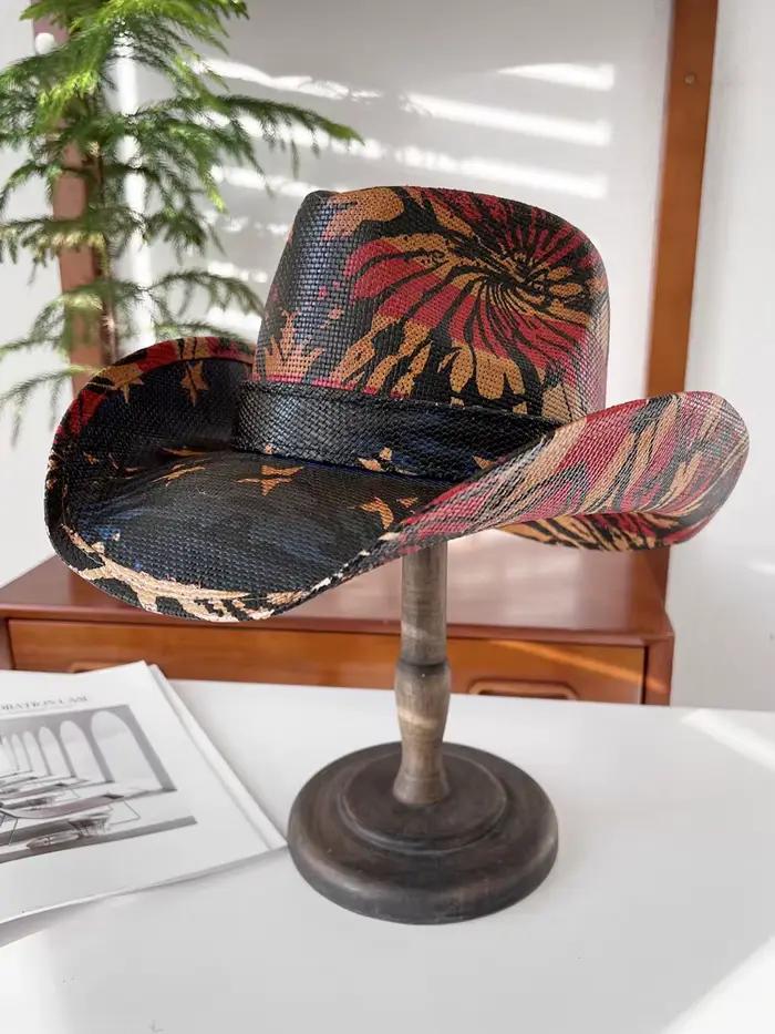 Chapeau de Cowboy Vintage pour Homme et Femme, Tenue de Gentleman, ander, Jazz, Nouvelle Série
