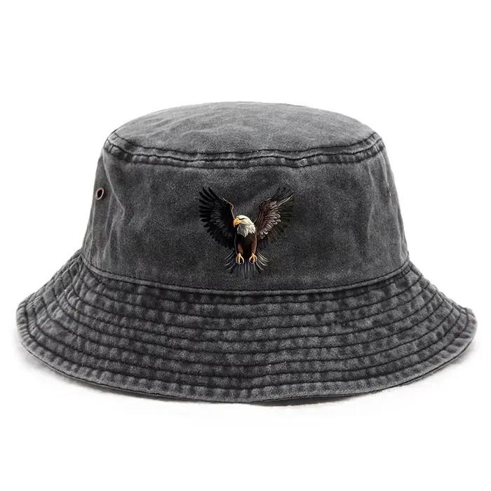 1 chapeau classique imprimé aigle, chapeaux bob pour hommes, chapeaux respirants pour femmes, chapea