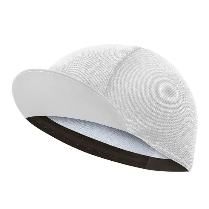 Casquette de cyclisme classique de couleur unie, absorption de la sueur en polyester, neutre, popula