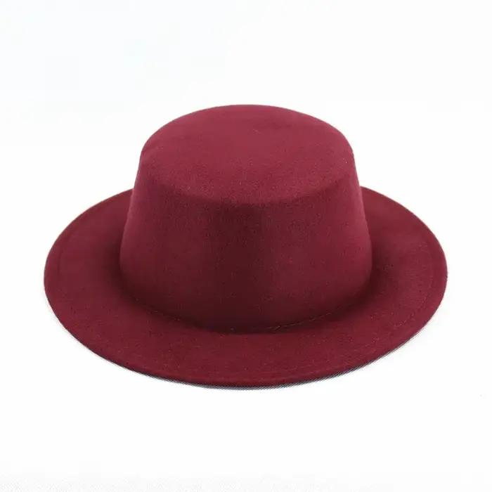 Chapeau Fedoras en feutre pour enfants, seau Vintage pour hommes, casquette de fête de mariage, arti