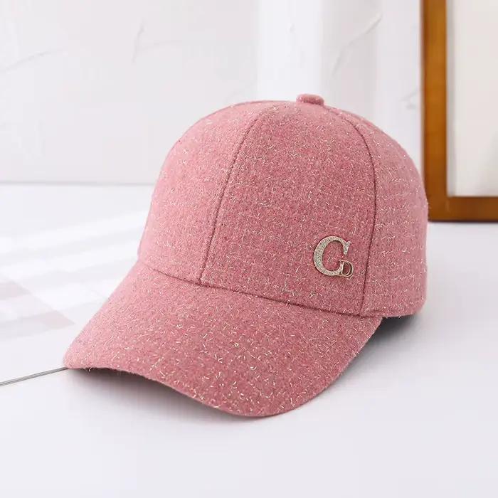 Casquette de Baseball avec Patch M en métal, chapeau noir élégant pour homme et femme, chapeau de so