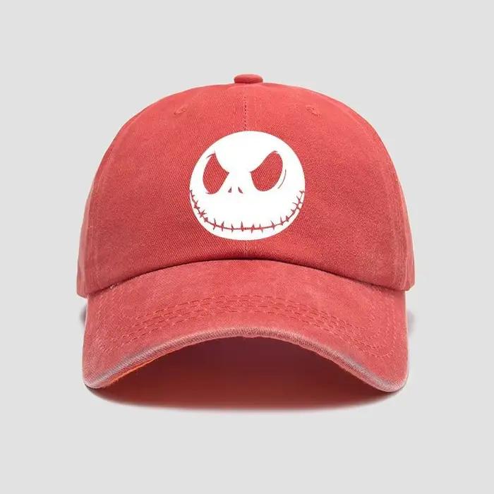 Casquette de baseball décontractée Jack Nightmare Before Christmas, respirante, réglable, unisexe, a