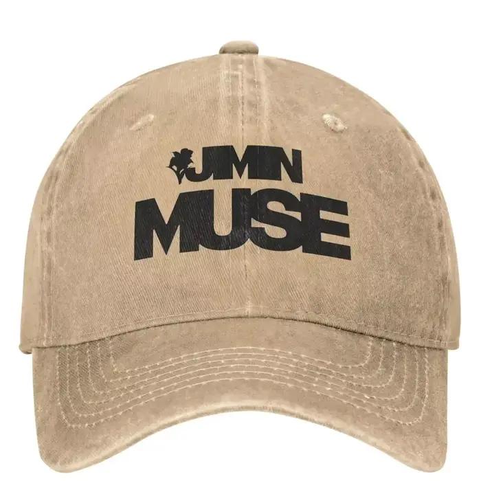 J-Jimin casquette de Baseball délavée Album Muse élégant camionneur chapeau été unisexe adolescents 