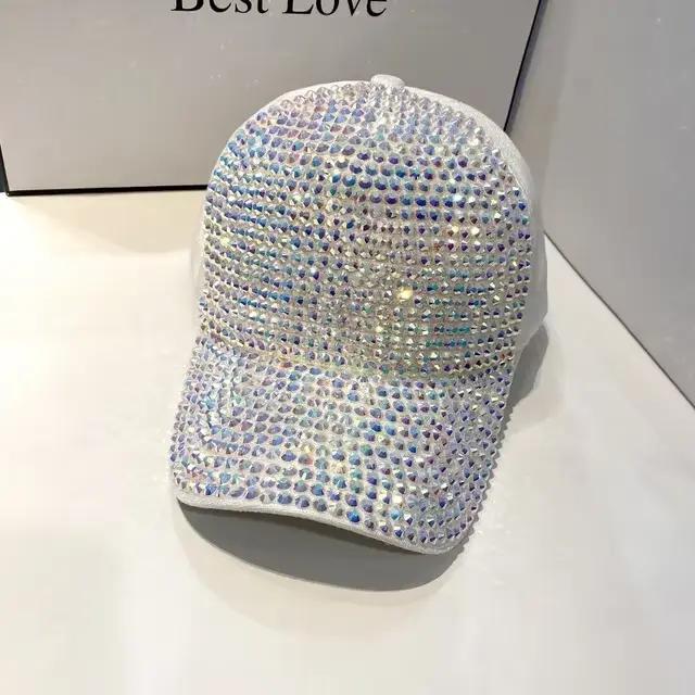 Casquette de Baseball d'été pour femmes, casquettes à strass, personnalité de la mode, chapeaux hip 