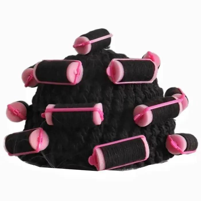 Bonnet en tricot ludique et chaud, doux et épais, extensible, amusant, en fil bouclé, pour l'extérie