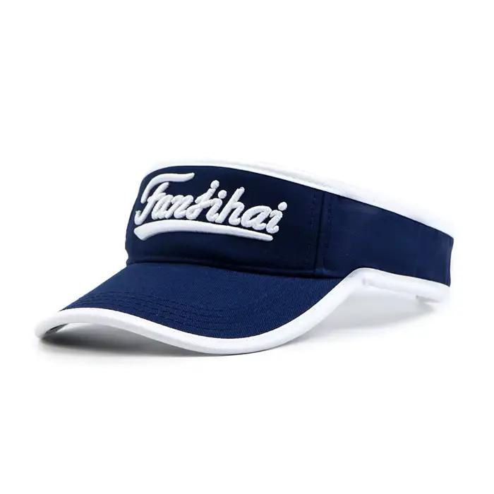 Casquettes de sport d'été pour femmes, visières en coton respirantes, visières anti-UV, nouvelle mod