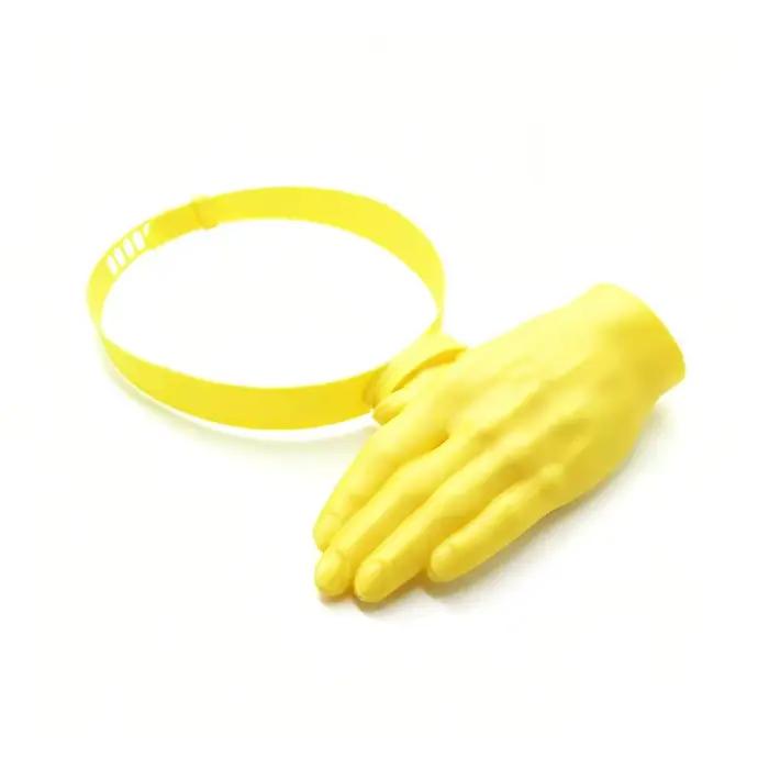Chapeau de soleil 3D en forme de paume, visière amusante en forme de main, protection solaire unisex